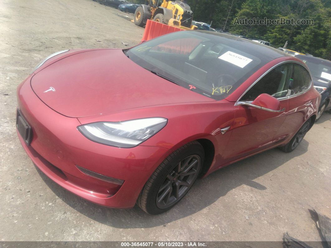 2019 Tesla Model 3 Range Красный vin: 5YJ3E1EA6KF190686