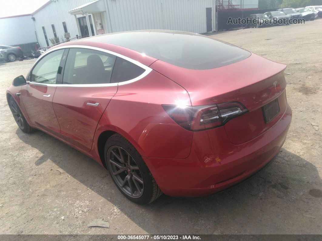 2019 Tesla Model 3 Range Красный vin: 5YJ3E1EA6KF190686