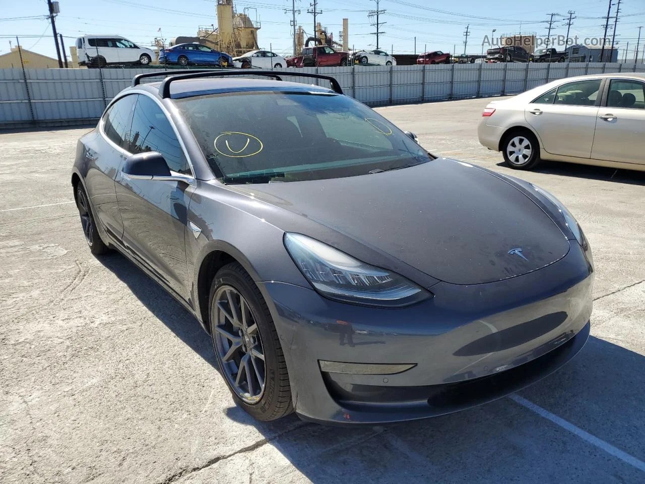 2019 Tesla Model 3  Charcoal vin: 5YJ3E1EA6KF298452