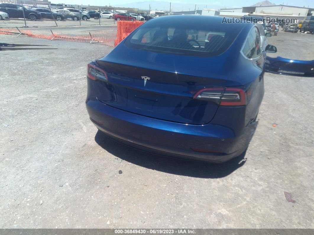 2019 Tesla Model 3 Range Blue vin: 5YJ3E1EA6KF308381