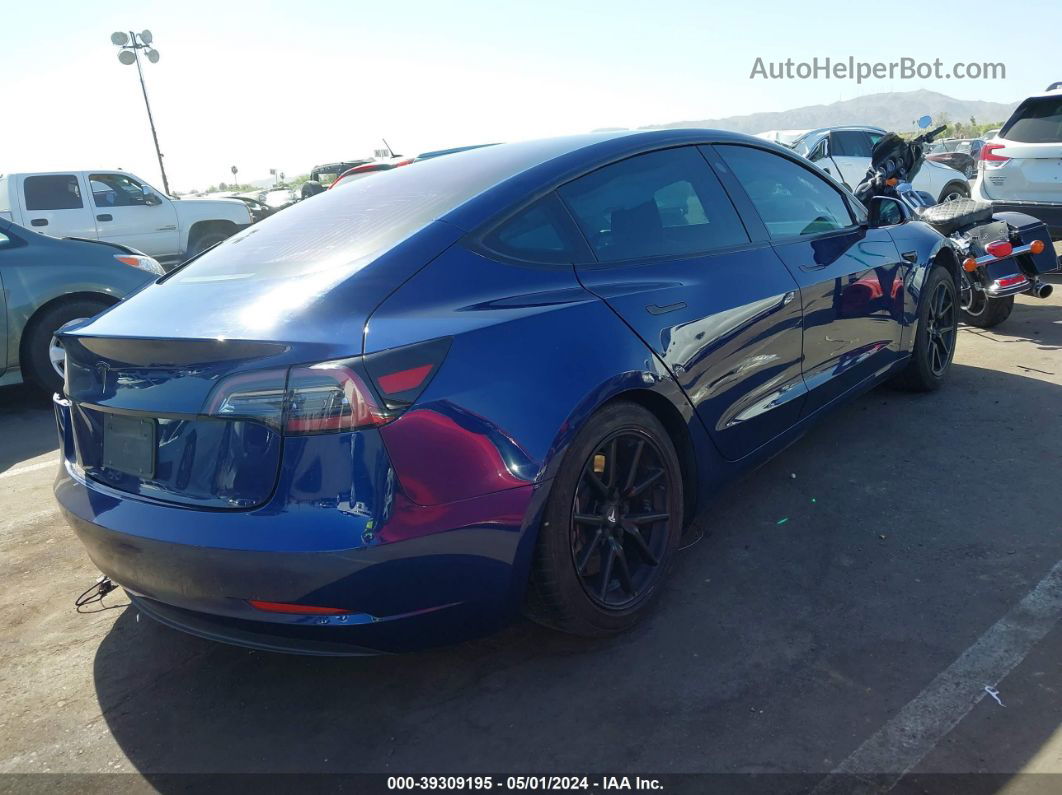 2019 Tesla Model 3 Long Range/mid Range/standard Range/standard Range Plus Blue vin: 5YJ3E1EA6KF309000