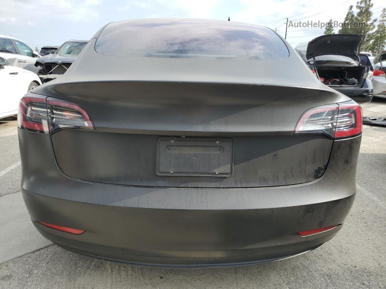 2019 Tesla Model 3  Black vin: 5YJ3E1EA6KF310728