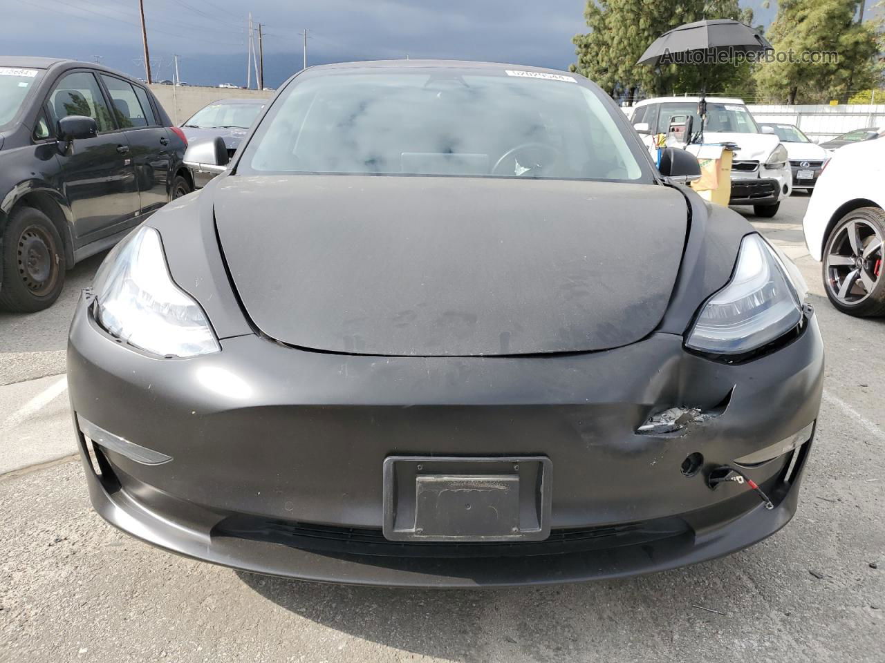 2019 Tesla Model 3  Black vin: 5YJ3E1EA6KF310728