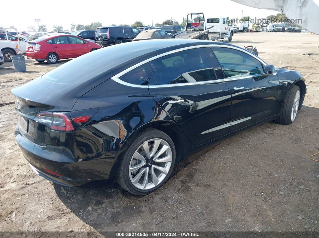 2019 Tesla Model 3 Long Range/mid Range/standard Range/standard Range Plus Black vin: 5YJ3E1EA6KF314262