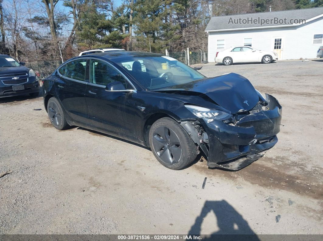 2019 Tesla Model 3   Black vin: 5YJ3E1EA6KF394825