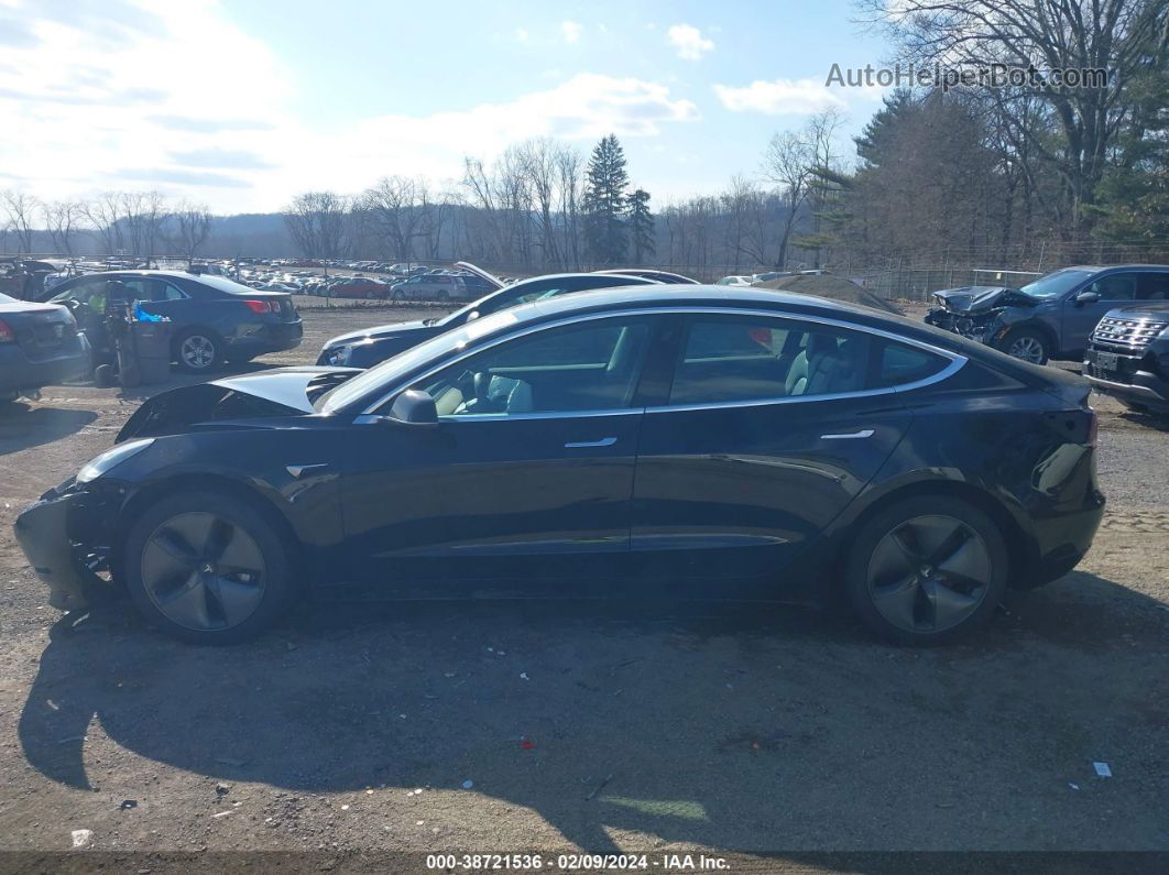 2019 Tesla Model 3   Black vin: 5YJ3E1EA6KF394825