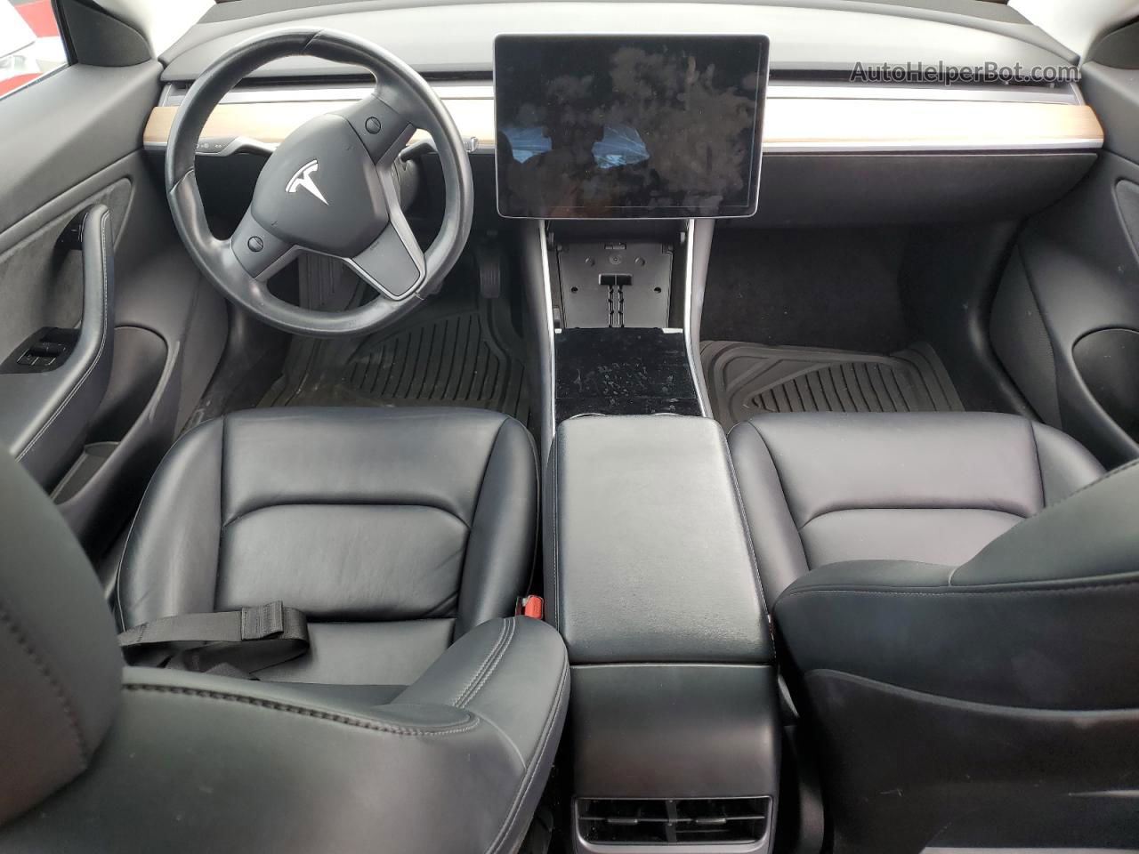 2019 Tesla Model 3  White vin: 5YJ3E1EA6KF397286