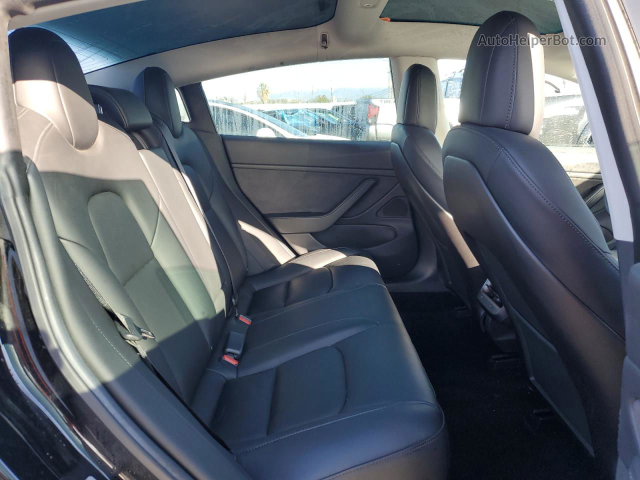 2019 Tesla Model 3  Black vin: 5YJ3E1EA6KF398356