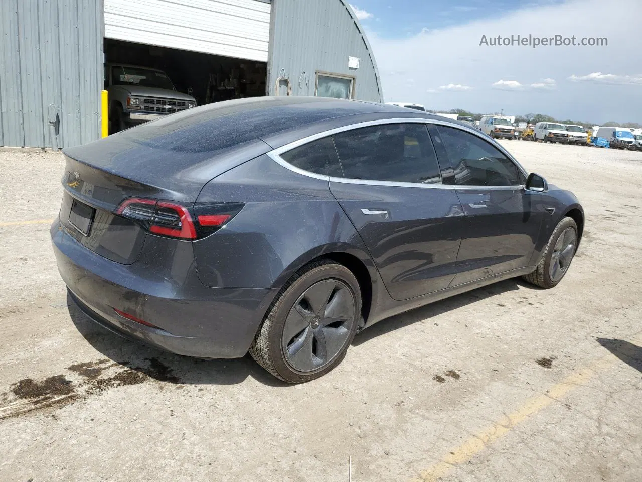 2019 Tesla Model 3  Серый vin: 5YJ3E1EA6KF434675