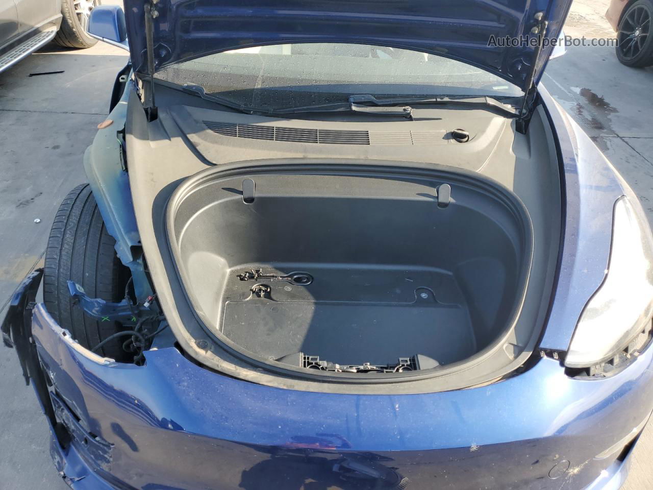 2019 Tesla Model 3  Blue vin: 5YJ3E1EA6KF486050