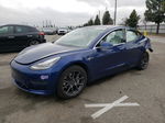 2019 Tesla Model 3  Blue vin: 5YJ3E1EA6KF519628