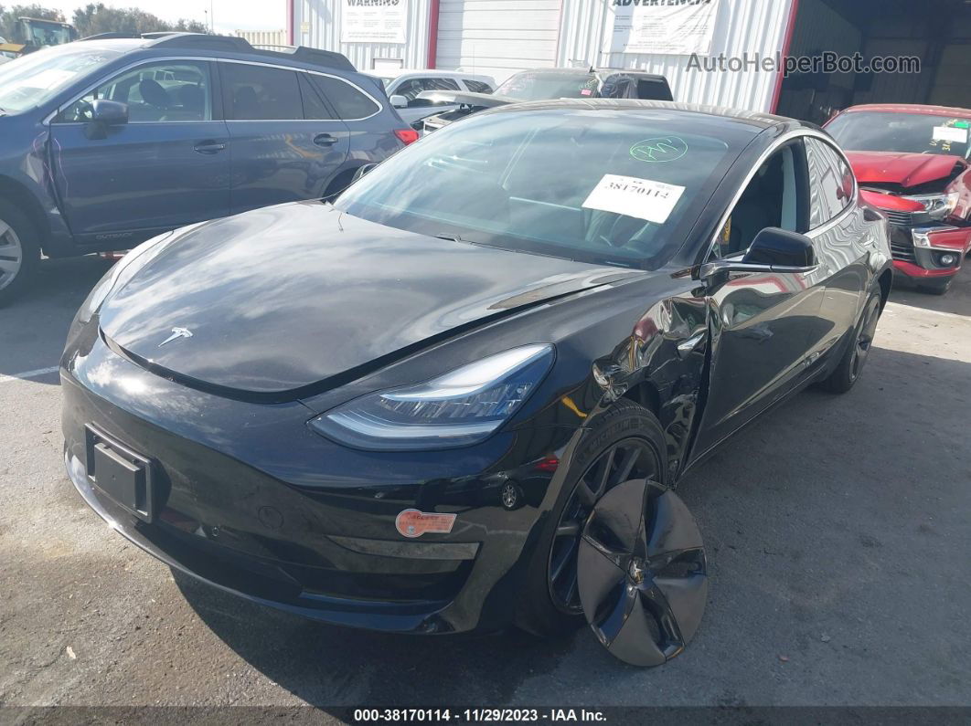 2020 Tesla Model 3 Standard Range Plus Rear-wheel Drive/standard Range Rear-wheel Drive Black vin: 5YJ3E1EA6LF630035