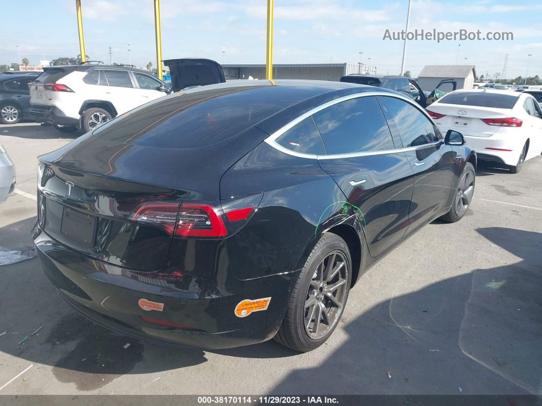 2020 Tesla Model 3 Standard Range Plus Rear-wheel Drive/standard Range Rear-wheel Drive Черный vin: 5YJ3E1EA6LF630035