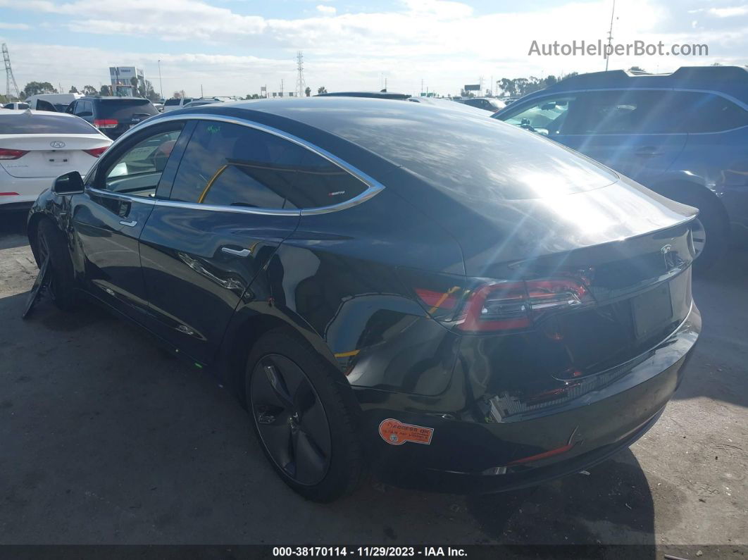 2020 Tesla Model 3 Standard Range Plus Rear-wheel Drive/standard Range Rear-wheel Drive Черный vin: 5YJ3E1EA6LF630035