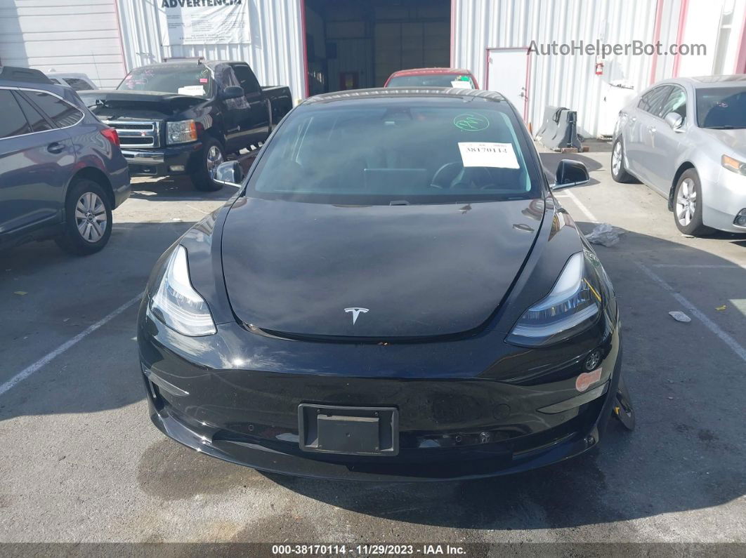 2020 Tesla Model 3 Standard Range Plus Rear-wheel Drive/standard Range Rear-wheel Drive Черный vin: 5YJ3E1EA6LF630035