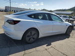 2020 Tesla Model 3  White vin: 5YJ3E1EA6LF658997