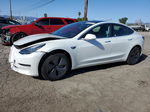 2020 Tesla Model 3  White vin: 5YJ3E1EA6LF658997