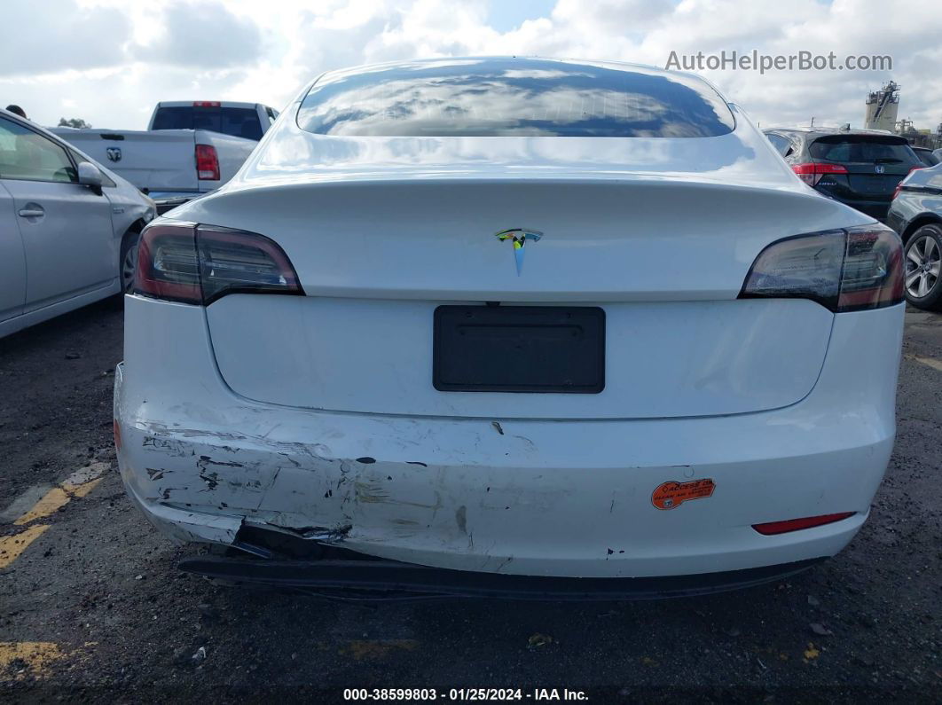 2020 Tesla Model 3 Standard Range Plus Rear-wheel Drive/standard Range Rear-wheel Drive White vin: 5YJ3E1EA6LF706241