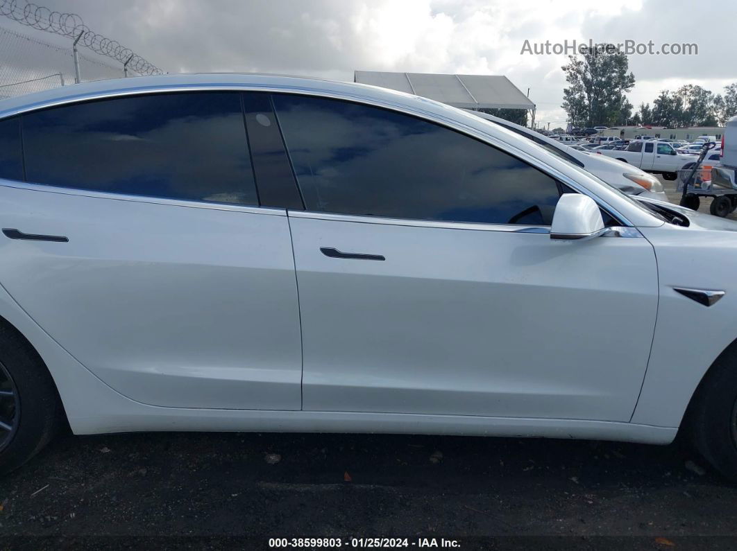 2020 Tesla Model 3 Standard Range Plus Rear-wheel Drive/standard Range Rear-wheel Drive White vin: 5YJ3E1EA6LF706241