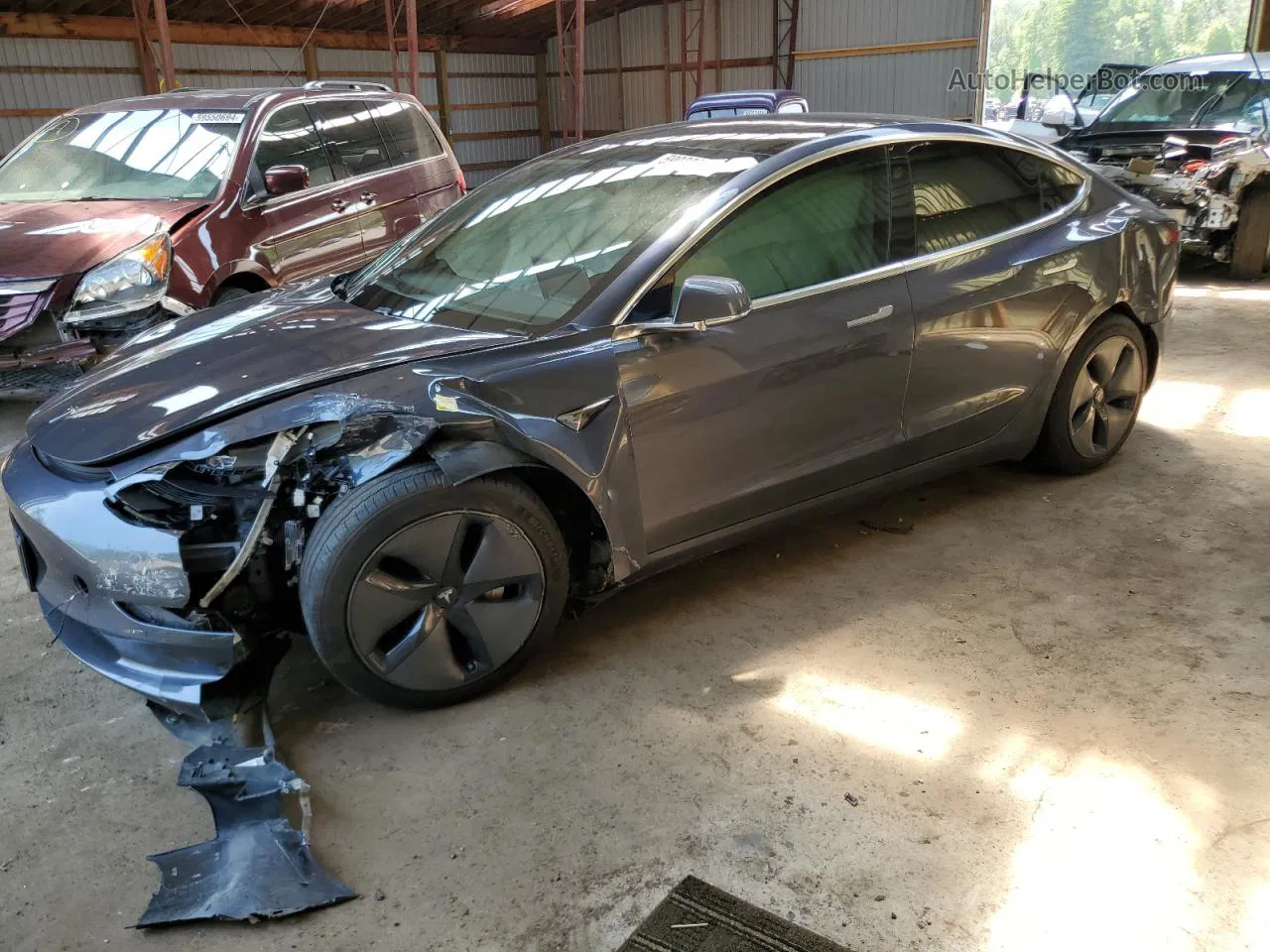 2020 Tesla Model 3  Charcoal vin: 5YJ3E1EA6LF721063