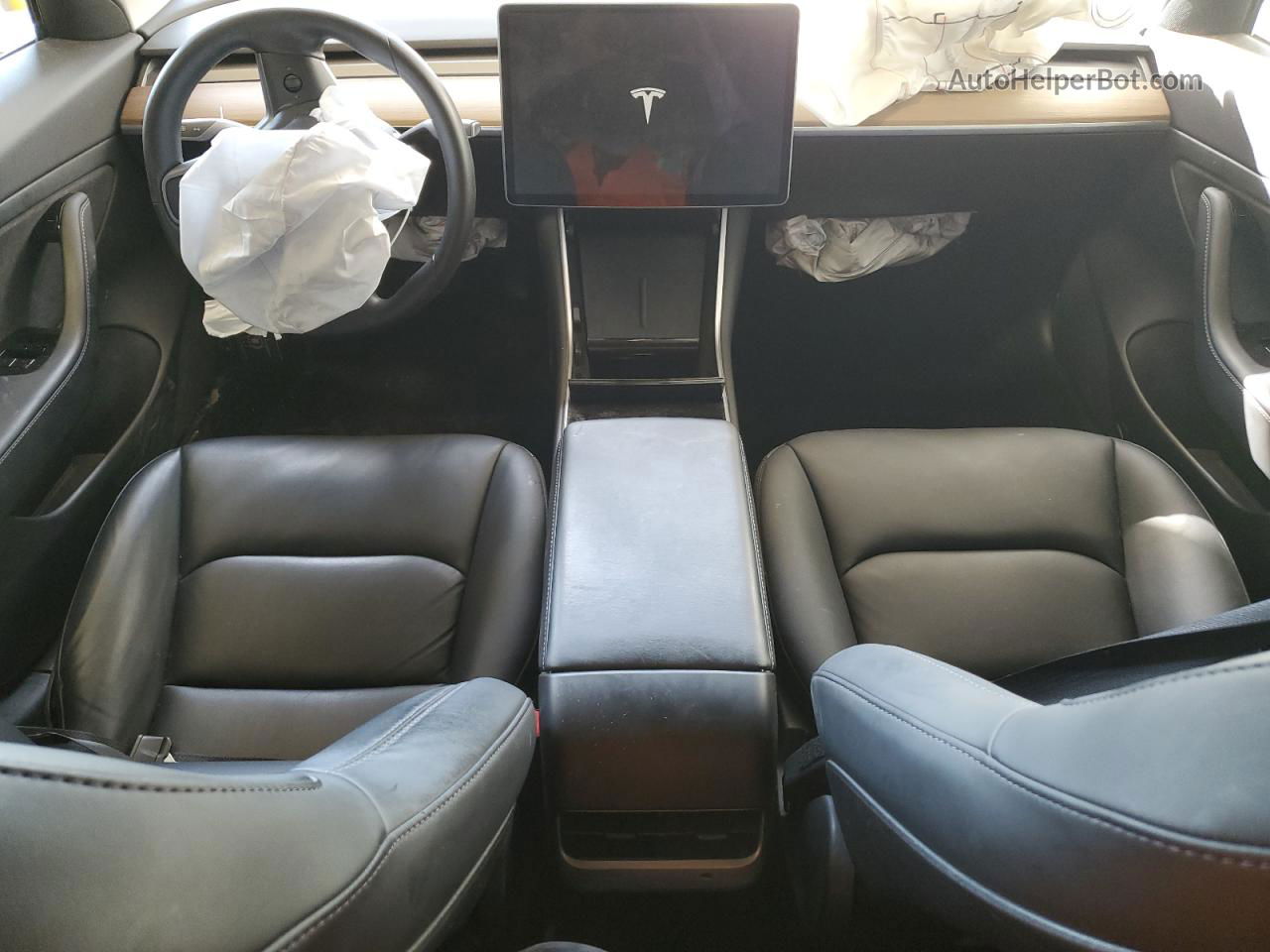 2020 Tesla Model 3  White vin: 5YJ3E1EA6LF742978