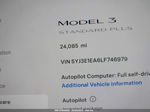 2020 Tesla Model 3 Standard Range Plus Rear-wheel Drive/standard Range Rear-wheel Drive Белый vin: 5YJ3E1EA6LF746979