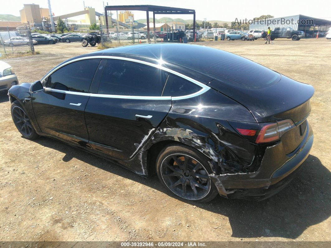 2020 Tesla Model 3 Standard Range Plus Rear-wheel Drive/standard Range Rear-wheel Drive Black vin: 5YJ3E1EA6LF803360