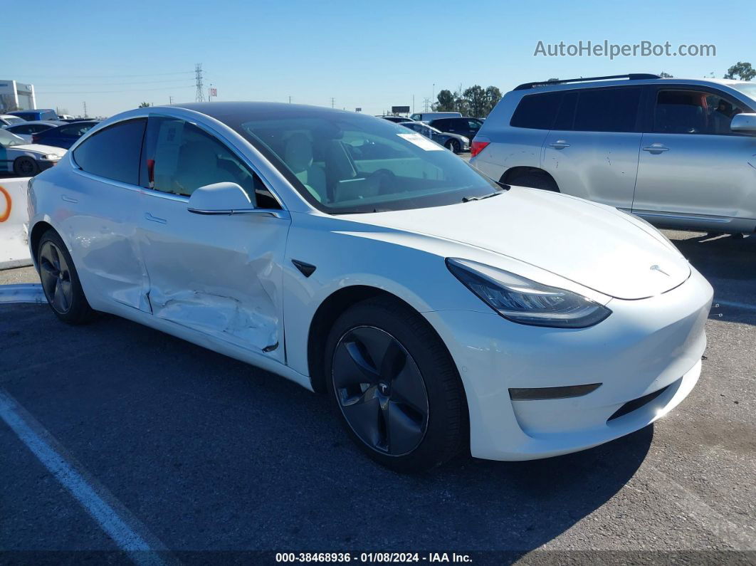 2020 Tesla Model 3 Standard Range Plus Rear-wheel Drive/standard Range Rear-wheel Drive Белый vin: 5YJ3E1EA6LF805240