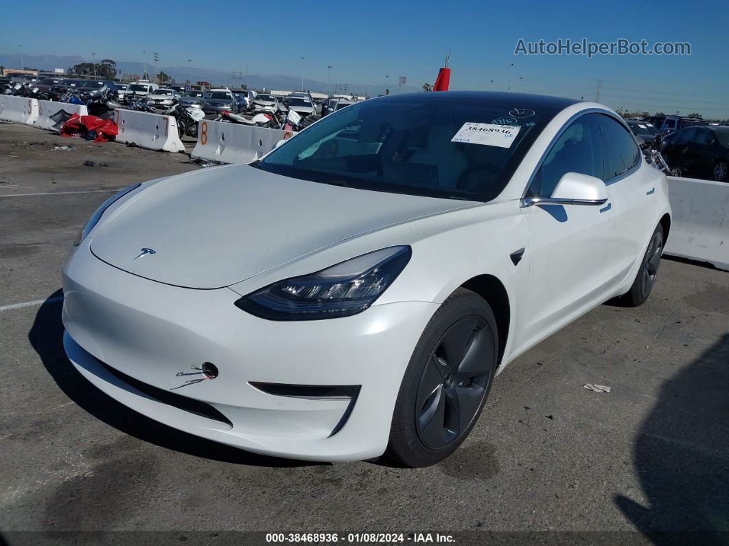 2020 Tesla Model 3 Standard Range Plus Rear-wheel Drive/standard Range Rear-wheel Drive Белый vin: 5YJ3E1EA6LF805240