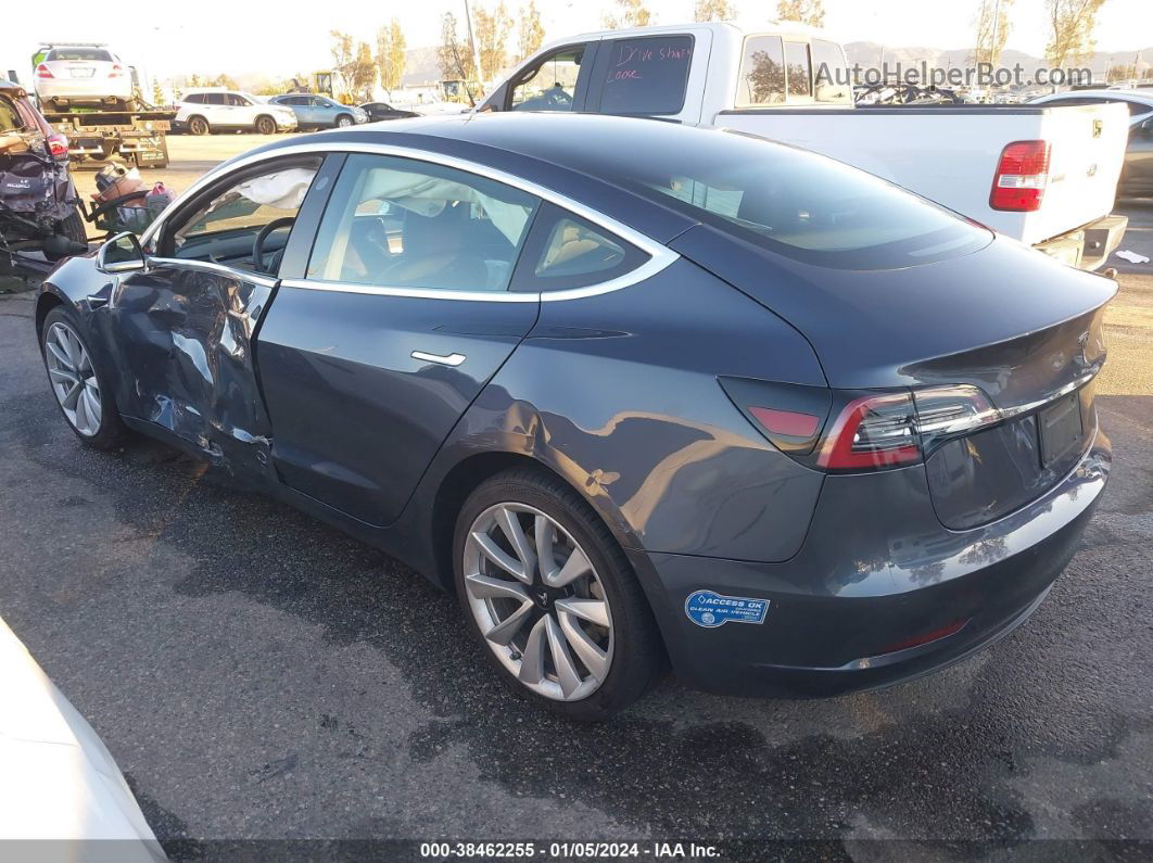 2020 Tesla Model 3 Standard Range Plus Rear-wheel Drive/standard Range Rear-wheel Drive Gray vin: 5YJ3E1EA6LF806162