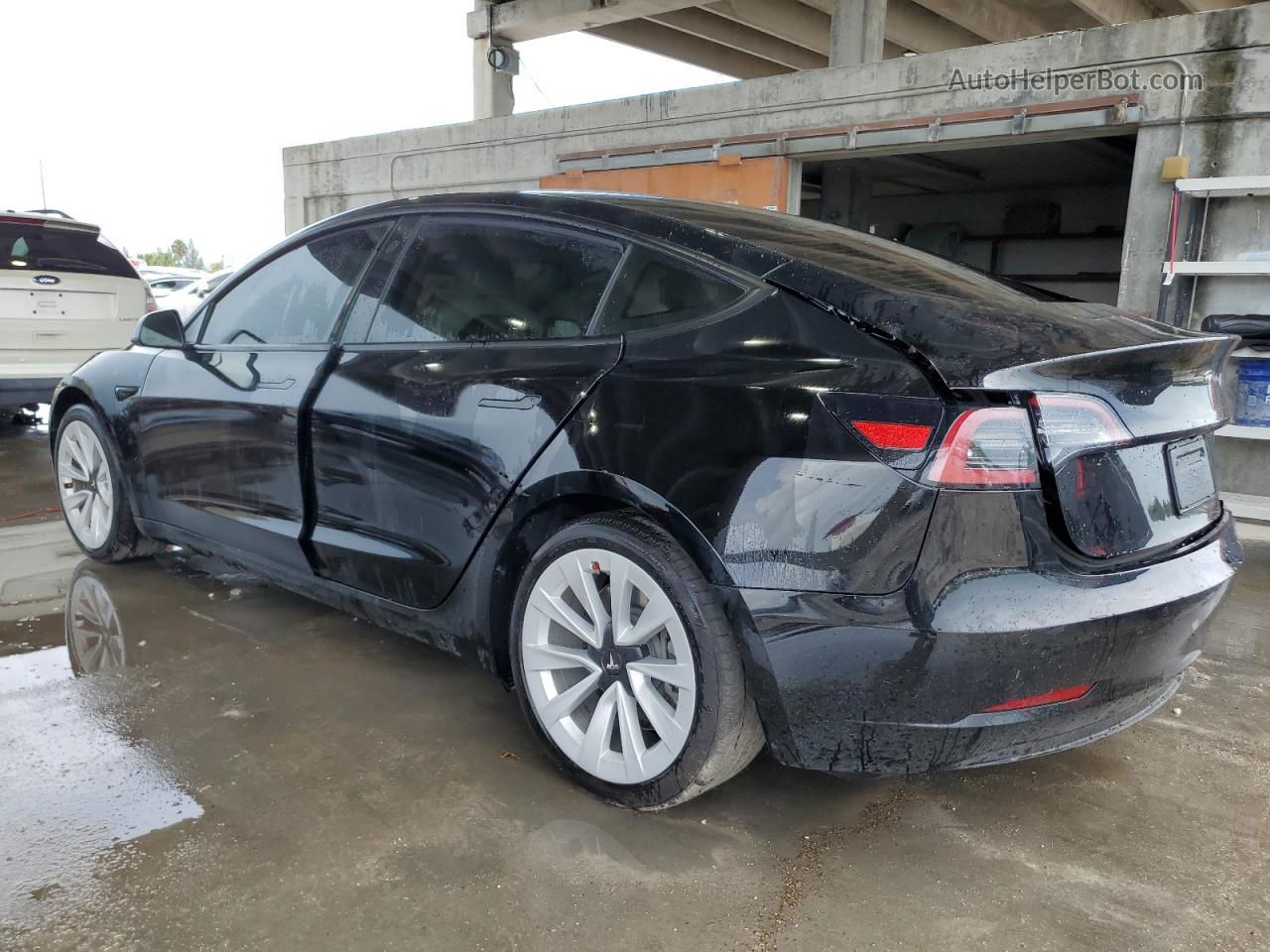 2021 Tesla Model 3  Black vin: 5YJ3E1EA6MF032125