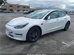 2021 Tesla Model 3 Standard Range Plus Rear-wheel Drive White vin: 5YJ3E1EA6MF071703