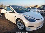 2021 Tesla Model 3 Standard Range Plus Rear-wheel Drive Белый vin: 5YJ3E1EA6MF097928