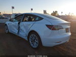 2021 Tesla Model 3 Standard Range Plus Rear-wheel Drive White vin: 5YJ3E1EA6MF097928