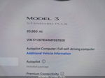 2021 Tesla Model 3 Standard Range Plus Rear-wheel Drive White vin: 5YJ3E1EA6MF097928