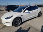 2021 Tesla Model 3  White vin: 5YJ3E1EA6MF100410