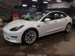 2021 Tesla Model 3 Standard Range Plus Rear-wheel Drive White vin: 5YJ3E1EA6MF849174