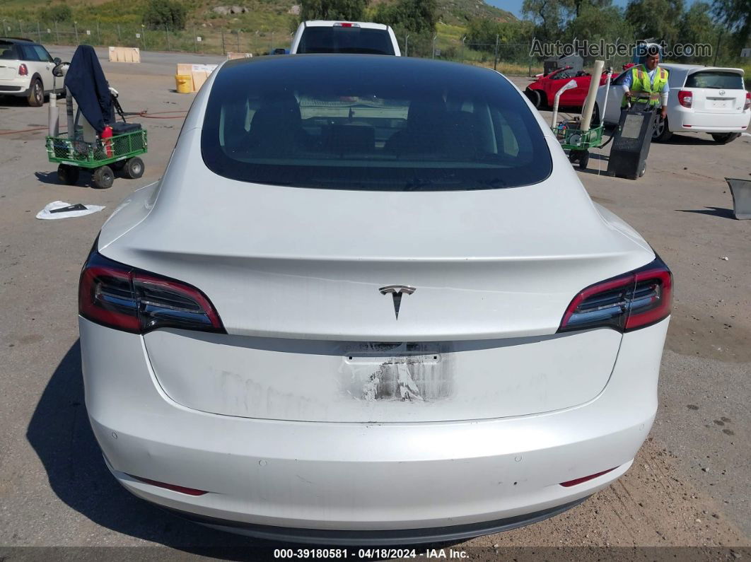 2021 Tesla Model 3 Standard Range Plus Rear-wheel Drive Белый vin: 5YJ3E1EA6MF939649