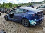 2021 Tesla Model 3  Blue vin: 5YJ3E1EA6MF955639