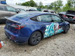 2021 Tesla Model 3  Blue vin: 5YJ3E1EA6MF955639