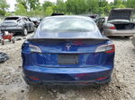 2021 Tesla Model 3  Синий vin: 5YJ3E1EA6MF955639