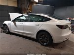 2021 Tesla Model 3 Standard Range Plus Rear-wheel Drive Белый vin: 5YJ3E1EA6MF987491