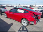 2021 Tesla Model 3 Standard Range Plus Rear-wheel Drive Red vin: 5YJ3E1EA6MF995171