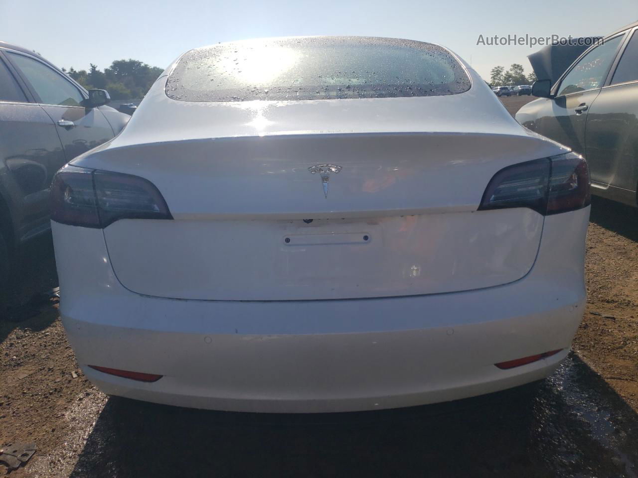 2022 Tesla Model 3  Белый vin: 5YJ3E1EA6NF101722