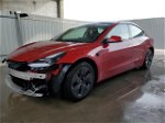 2022 Tesla Model 3  Red vin: 5YJ3E1EA6NF186206