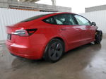 2022 Tesla Model 3  Красный vin: 5YJ3E1EA6NF186206