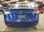 2022 Tesla Model 3  Blue vin: 5YJ3E1EA6NF187839