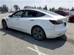 2022 Tesla Model 3  White vin: 5YJ3E1EA6NF306053