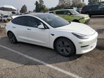 2022 Tesla Model 3  White vin: 5YJ3E1EA6NF322897