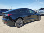 2022 Tesla Model 3  Black vin: 5YJ3E1EA6NF355978